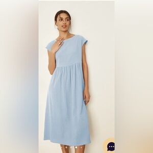 Lintico linen summer dress…NWOT …XL 14/16